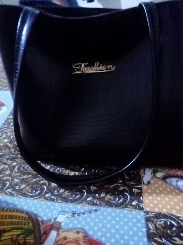 Black Color Leather bag