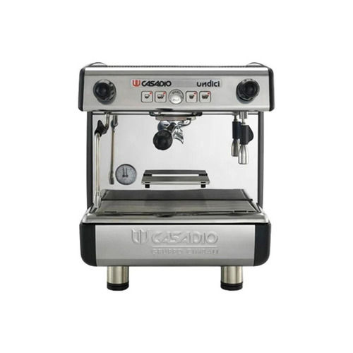 Coffee Machine - Stainless Steel, 50 Cups/Day Capacity, 6L Boiler, Silver | 1300W Power, 1 Year Warranty