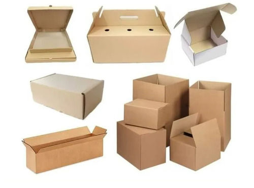 Plain Die-Cut Corrugated Boxes