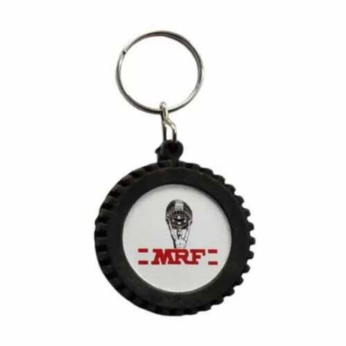 Tyre Shape Keychain - Color: Multicolor