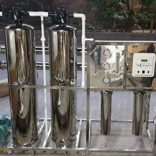 Commercial Reverse Osmosis Water Purifier - New Brackish Water RO System | Stainless Steel Cabinet-Type Design, Model BIOKEMIKELSS1KLPH