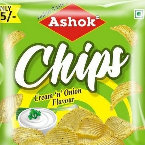 Cream And Onion Chips