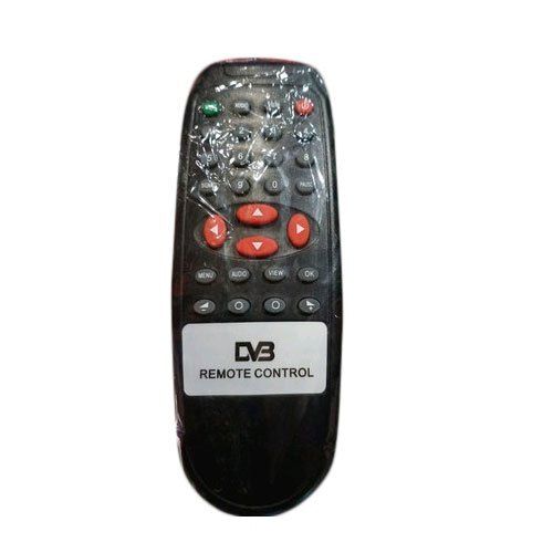 DTH Remote Control - Durable Plastic, Portable Design | Black and Grey Color Options, Compatible with Set Top Boxes and TVs