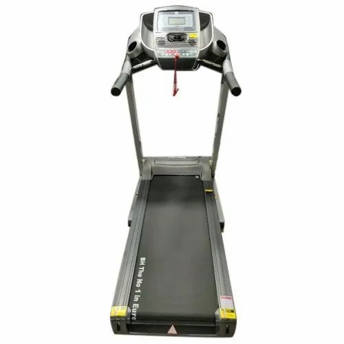 Motorized Treadmill - Heavy-Duty Metal & Plastic, Black | Easy to Install, Easy to Operate, Floor Mounted