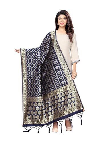 Cultivated Silk Printed Dupatta For Ladies