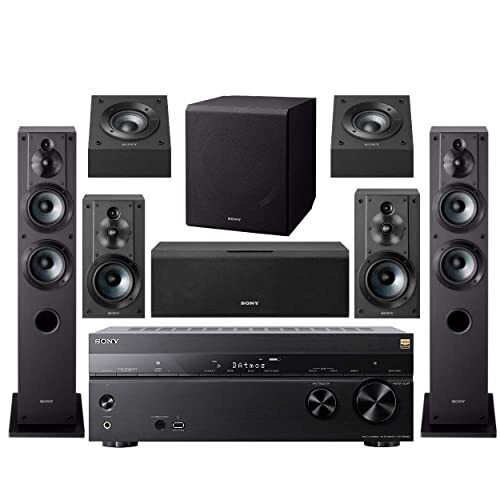 7.2 Channel Wireless Bluetooth Surround Sound Multimedia Home Theater Speaker System