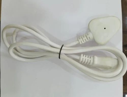 Power Supply Cord - PVC Jacket, 3m Length, 2.5A Current, 220V Voltage | Durable White Design for Electronics