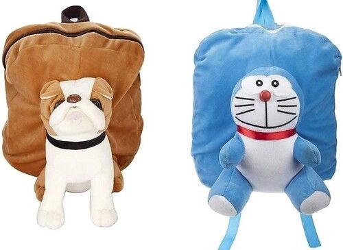  Toys Combo Cute Soft Toy Bag for Kids School