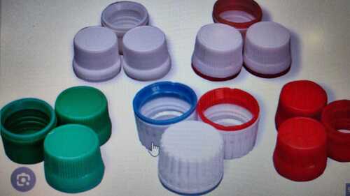 Leak Proof Caps - Durable Plastic Multi-Color Screw Cap Closures for Bottles | Portable Round Design