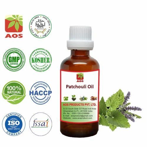 Patchouli Oil - Pure Essential Oil, 99% Purity | Distilled in Stainless Steel or Iron Vessels, Unique Aroma, Long Shelf Life