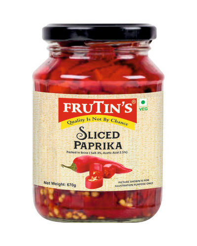 Sliced Red Paprika