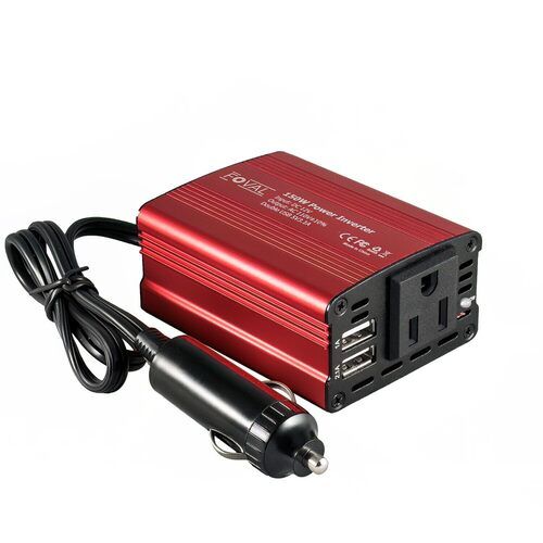 Long Lasting Red Car Power Inverter