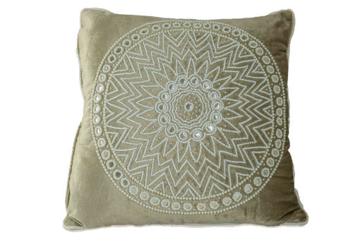 Hand Embroidery Cushion Cover Dimensions: All Size Available Inch (In)