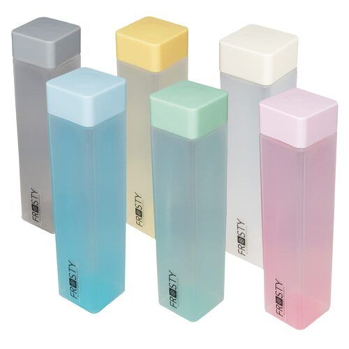 Square Plastic Water Bottle