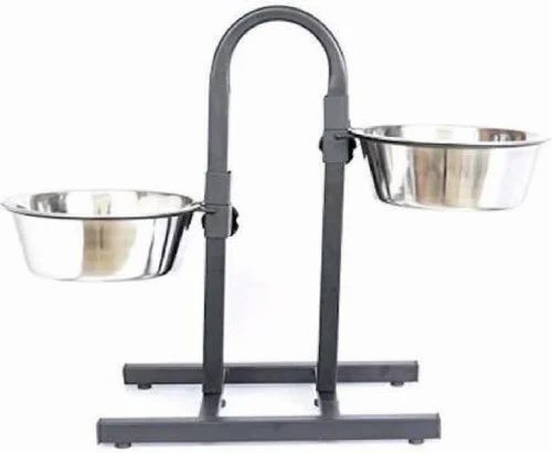 Adjustable Dog Food Bowl Stand