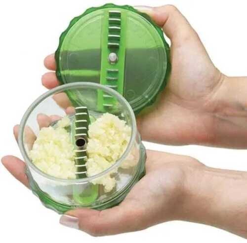 Green Manual Plastic Garlic Crusher