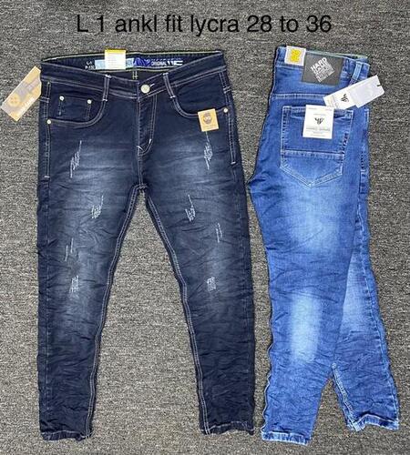 Mens Lycra Denim Jeans