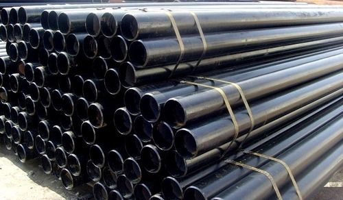 Ms Seamless Pipes - Mild Steel, High Strength, High-Pressure, Rigid, Long-Life, Corrosion and Weather Resistance | Easy to Install, Heavy-Duty Design