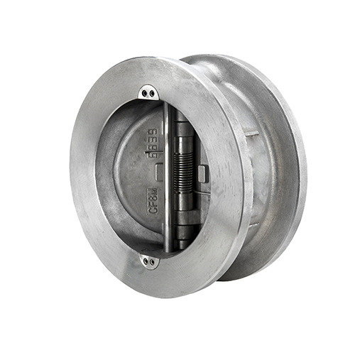 Double Disc Check Valve - Stainless Steel, Brass, WCB Materials | Reliable Industrial Flow Control, Water Media