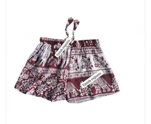 Hathi Print Women Shorts