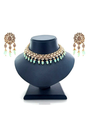 Necklace Set Vilandi Mint Golden Oxdise