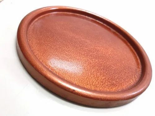 Plain Round Wooden Tray