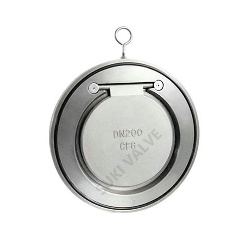 Single Disc Check Valve - 1/2 to 8 Inch Round Stainless Steel, 2 Inch Valve | Durable, Long Working Life, Budget Friendly, Designed for Air Media, Butt Weld Connection