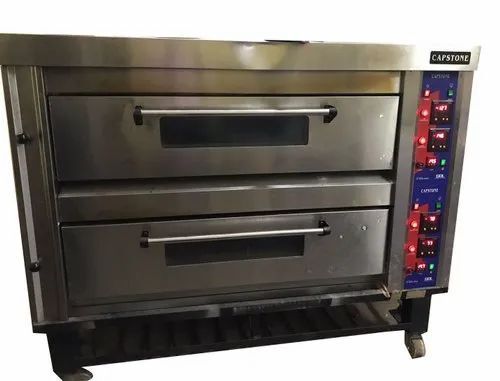 Stainless Steel Double Deck Gas Oven