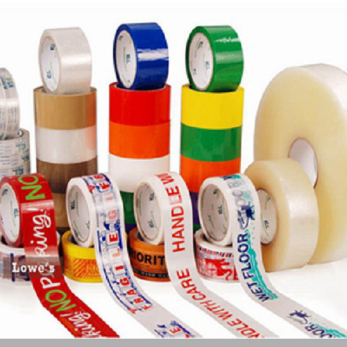 Transparent Bopp Tape - Premium Quality Nylon Plain Design Brown Color | Ideal for Bag and Carton Sealing Multi-Color Features