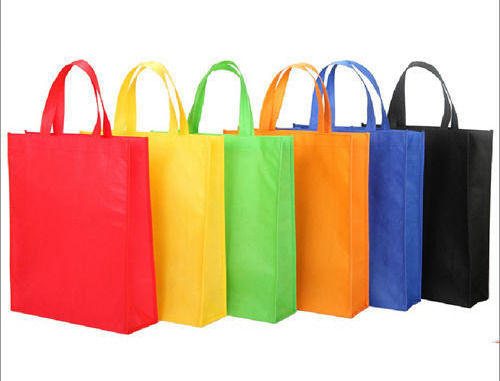 Non Woven Carry Bags - Eco Friendly, Durable, Plain Design | Versatile Non Woven Fabric for All Purposes