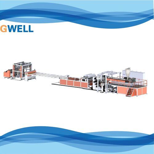 PVC Commercial Foamed Coil Floor Extrusion Machine