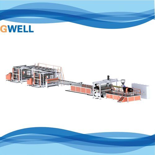 Automatic Pvc Homogeneous Floor Leather Extrusion Machine