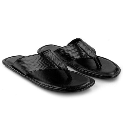 mens leather slippers