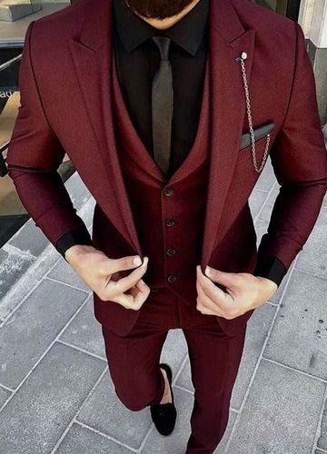 Men 3 Piece Suit Set