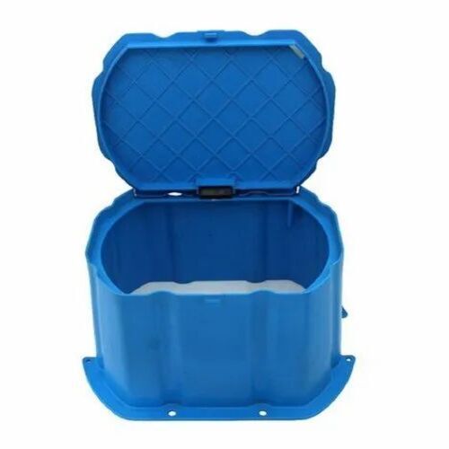 Water Meter Box - Premium Optimum Quality Polypropylene, 325x225x180mm, Blue, 100kg Load Bearing Capacity for Meter Protection