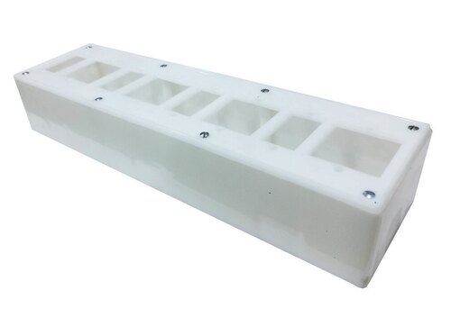 White Pvc Plastic Switch Box