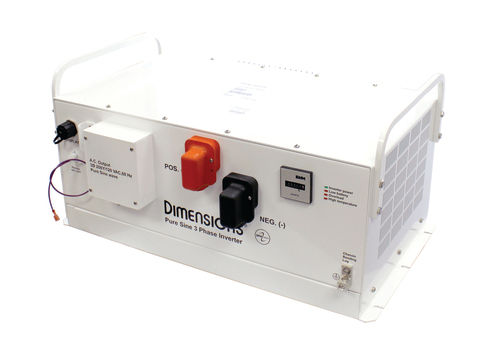 Energy Efficient Compact 3 Phase Power Inverter