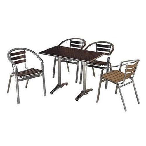 Aluminium Table Chair Set