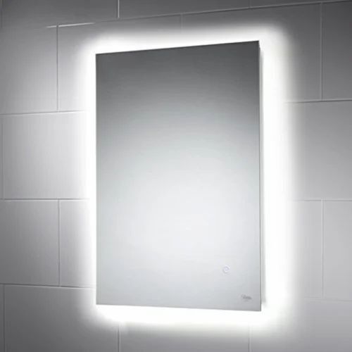 Glass Rectangular Fancy Wall Mirror