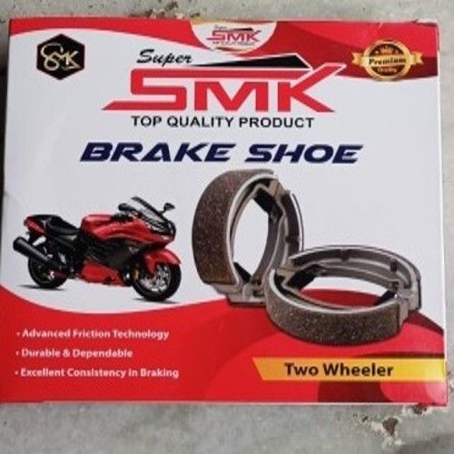 Two Wheeler Brake Shoes - Metal Construction, 100-200g Weight | Corrosion Proof, Easy To Fit, Robust Design, Customized Size, Made in India