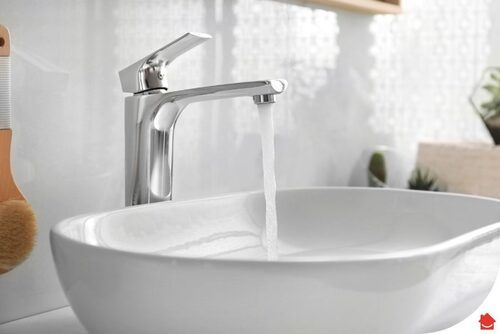 Ceramic Sink - Elongated Design, One Piece Construction | Durable White Bathroom Accessory