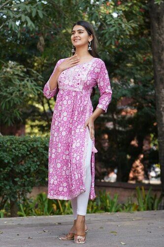 Ladies Designer Chiffon Kurti