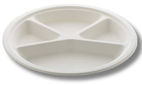 12" 4 Cp Super Round Disposable Plate