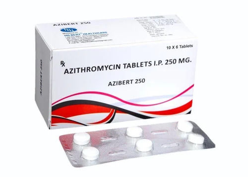 Azithromycin Tablets 250 Mg Azibert 250