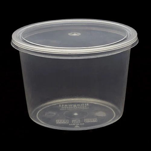 Clear Plastic Round Container