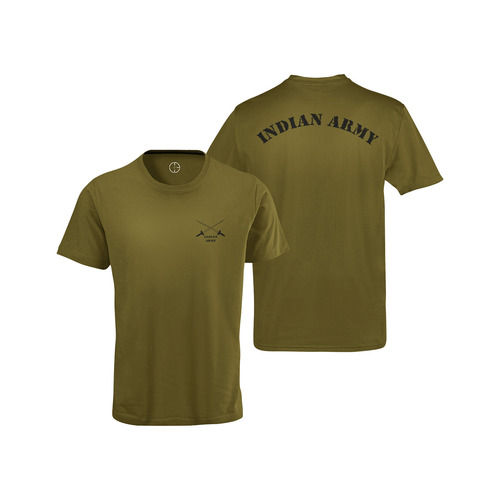 Half Sleeve Army T-Shirt