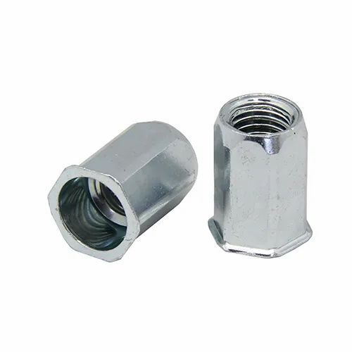 Steel Full Hex Open Type Small Head Rivet Nut