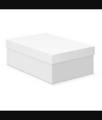 White Paper Shoes Box