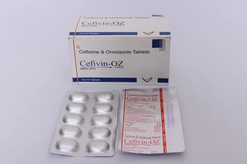 सेफ़िक्साइम और ऑर्निडाज़ोल टैबलेट