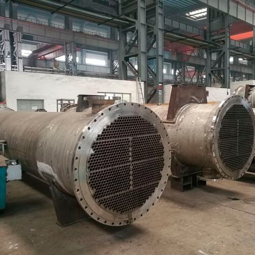 Cylindrical Automatic Stainless Steel Heat Exchangers